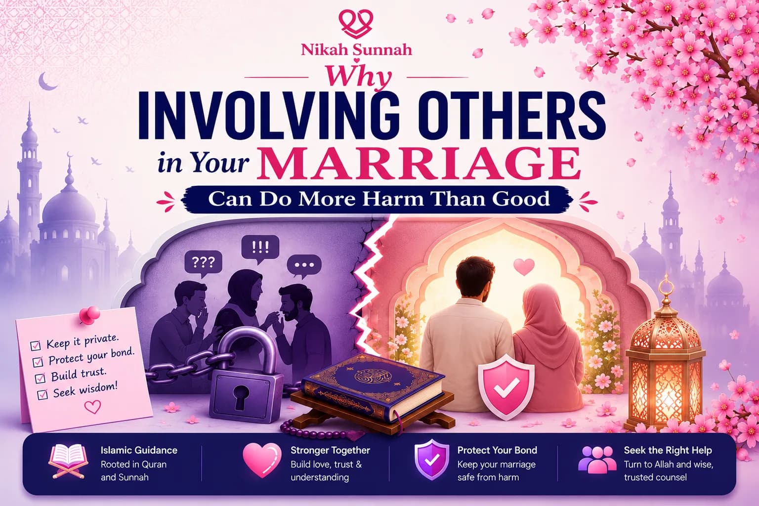 Why Involving Others in Your Marriage Can Do More Harm Than Good
